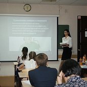 Преподаватели кафедры ХИМ приняли участие в работе конференции «В науку первые шаги»