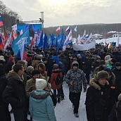 Первокурсники ДАС на Лыжне России