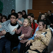 В «Точке кипения» СГТУ прошла новогодняя елка для паллиативных детей