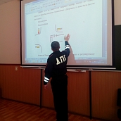 Сотрудник ГИБДД встретился со студентами ИнЭТС