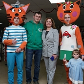 В «Точке кипения» СГТУ прошла новогодняя елка для паллиативных детей