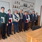 На кафедре ОПБС состоялось вручение дипломов выпускникам-магистрам ЭТТК