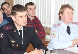 Политеховцам рассказали о работе в народной дружине