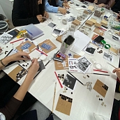 Студенты СГТУ создали портрет Юрия Гагарина в мозаике