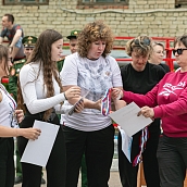 На стадионе СГТУ прошло награждение сотрудников и студентов за «Спартакиаду здоровья» и соревнования по ГТО