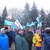 Студенты и преподаватели кафедры ХИМ отметили День народного единства