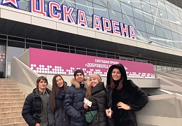 Студенты опорного вуза — участники церемонии вручения премии «Доброволец России»