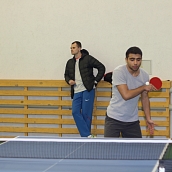 Завершилась Спартакиада по настольному теннису среди мужчин