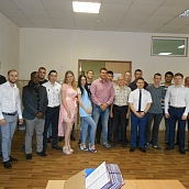Торжественное вручение дипломов выпускникам кафедры ТСК УРБАС