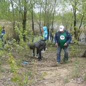 Студенты ЭКЛ – участники акции «Чистый берег»