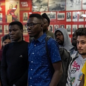 Слушатели курсов русского языка посетили Музейное пространство СГТУ