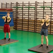 Прошел новогодний турнир по гиревому спорту