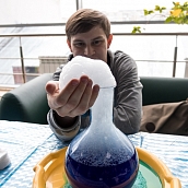 Химические эксперименты на чемпионате «Что? Где? Когда?» среди школьников