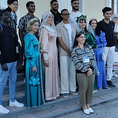 Иностранные студенты СГТУ посетили этнокультурный фестиваль «Уездный самовар»