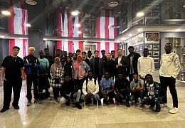 Иностранные слушатели посетили Музейное пространство СГТУ