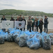 Студенты ЭКЛ – участники акции «Чистый берег»
