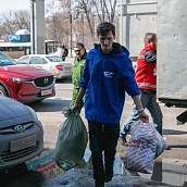 Волонтеры СГТУ доставили новую партию гуманитарной помощи для беженцев