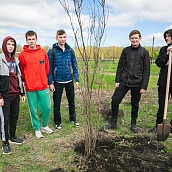 В Политехе прошла международная акция «Сад памяти – 2022»