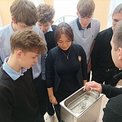 ИММТ провел мастер-классы для «гагаринских классов» лицея «Солярис»