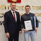 В День российского студенчества политеховцы пообщались с Губернатором области Романом Бусаргиным