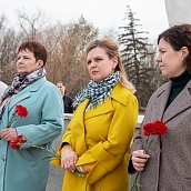 Студенты СГТУ и ППК почтили память Юрия Гагарина