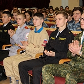 Юнармейцы приняли участие в слете «Честь и доблесть»