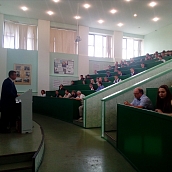 День знаний. Преподаватели ОПБС встретились со студентами 1 курса