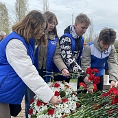 В Парке Победы почтили память ликвидаторов Чернобыльской аварии