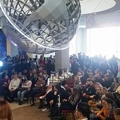 Студенты 2-го курса участники Фестиваля культуры и творчества «Палитра мира» 
