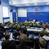 Военкор НТВ встретился со студентами Политеха  