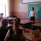 30 сентября 2015 состоялся мастер-класс на кафедре ЭИД