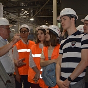 Студенты Института УРБАС побывали на заводе по производству газобетона