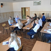 Первокурсники встретились с заведующим ТСК