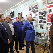 Заместитель министра финансов РФ посетил Народный музей  Ю.А. Гагарина