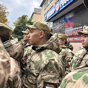 Студенты СГТУ — курсанты Центра начальной военной подготовки «Патриот64»