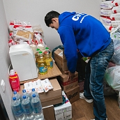 Волонтеры СГТУ продолжают направлять гуманитарную помощь для соотечественников из Донбасса