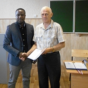 Торжественное вручение дипломов выпускникам кафедры ТСК УРБАС
