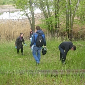 Студенты ЭКЛ – участники акции «Чистый берег»