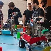 На базе ИММТ прошли робототехнические соревнования Евробот-2021