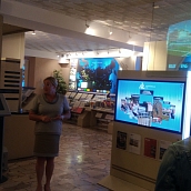 Слушатели курсов радиационной безопасности посетили Информационный центр Балаковской АЭС