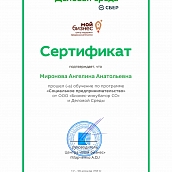 Преподаватель и студенты СЭИ прошли обучение  по программе «Социальное предпринимательство»