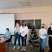 На кафедре ПМК прошел круглый стол «Новый год и Рождество в разных странах: лингвокультурный аспект»