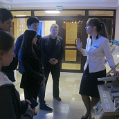 Студенты –экологи посетили Информационный центр Балаковской АЭС