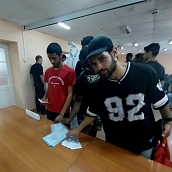 Иностранные студенты встретились с представителем Управления по вопросам миграции ГУ МВД