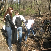 Студенты и преподаватели ЭКЛ-участники Всероссийского экологического субботника