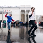 В Политехе проводили зиму