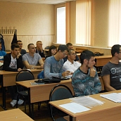 У старшекурсников состоялось научно-практическое занятие
