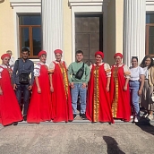 Иностранные студенты СГТУ посетили этнокультурный фестиваль «Уездный самовар»