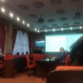 Участие аспиранта кафедры ТГВ УРБАС СГТУ в работе конференции, посвященной 90-летнему юбилею образования факультета ТГВ НИУ МГСУ