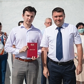 Выпускникам СГТУ вручили дипломы с отличием в Парке покорителей космоса